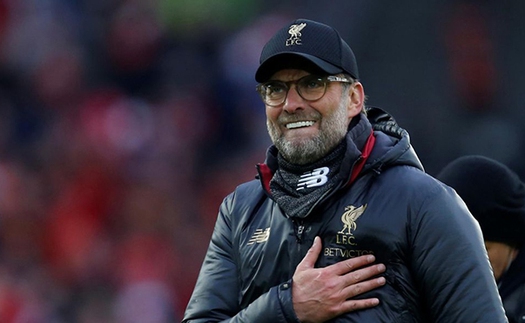 Juergen Klopp: ‘Liverpool may mắn, nhưng hoàn toàn xứng đáng với ngôi đầu’