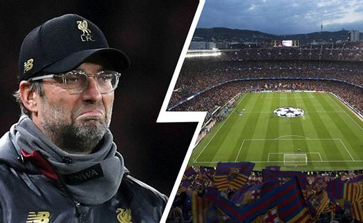 Klopp: ‘Camp Nou chỉ là SVĐ bình thường, không phải thánh đường bóng đá’