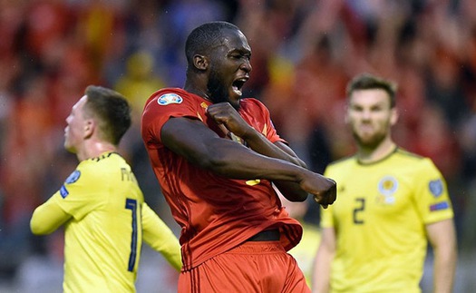 Vòng loại EURO 2020: Lukaku tạo nên pha bóng 'Hài nhất năm' khi bỏ lỡ không thể tin nổi