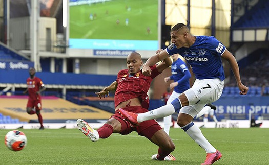 VIDEO clip Everton 0-0 Liverpool: Thoát hiểm ở Goodison Park