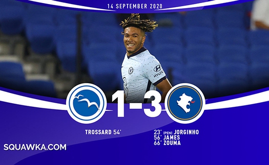 Brighton 1-3 Chelsea: Havertz ra mắt mờ nhạt, Chelsea vẫn thắng dễ nhờ người cũ