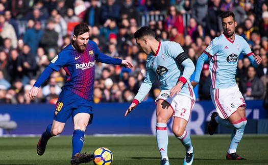 Link xem trực tiếp bóng đá Celta Vigo vs Barcelona. Trực tiếp bóng đá La Liga