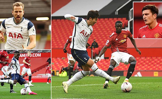 ĐIỂM NHẤN MU 1-6 Tottenham: Hàng thủ MU thảm họa, là mồi ngon cho song sát Son – Kane