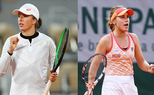 Kết quả Roland Garros 10/10, sáng 11/10: Thắng sốc Sofia Kenin, Iga Swiatek lên ngôi vô địch