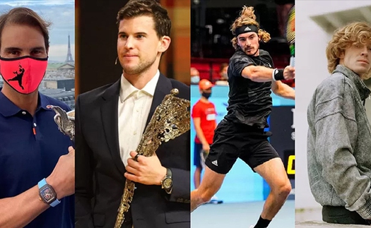 Kết quả ATP Finals 2020 ngày 15/11, sáng 16/11. Nadal thắng dễ Rublev, Dominic Thiem đòi nợ Tsitsipas