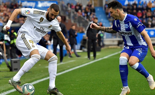 Link xem trực tiếp bóng đá Real Madrid vs Alaves. Trực tiếp bóng đá Tây Ban Nha