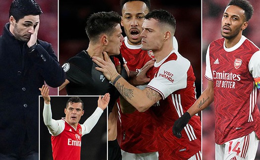 Granit Xhaka: Biểu tượng cho sự sụp đổ của Arsenal