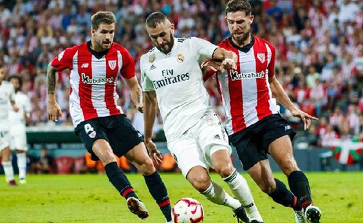 Link xem trực tiếp Real Madrid vs Athletic Bilbao. Trực tiếp Bán kết Siêu Cúp TBN