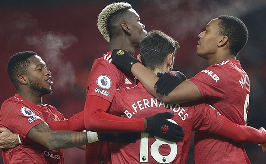 Kết quả bóng đá 1/1, sáng 2/1. MU đánh bại Aston Villa, bằng điểm Liverpool