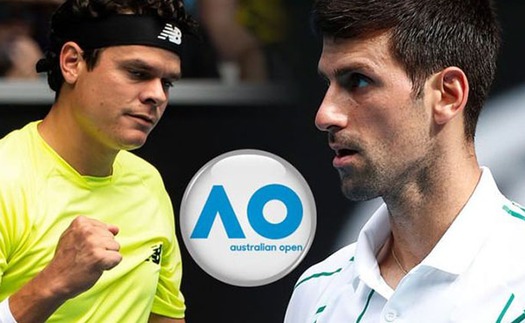 Kết quả Australian Open hôm nay: Djokovic vượt qua Raonic, Dominic Thiem bị loại