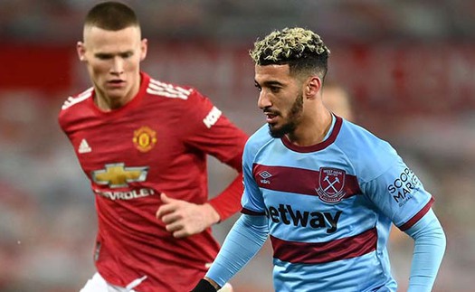 Link xem trực tiếp MU vs West Ham. K+PM trực tiếp bóng đá Ngoại hạng Anh