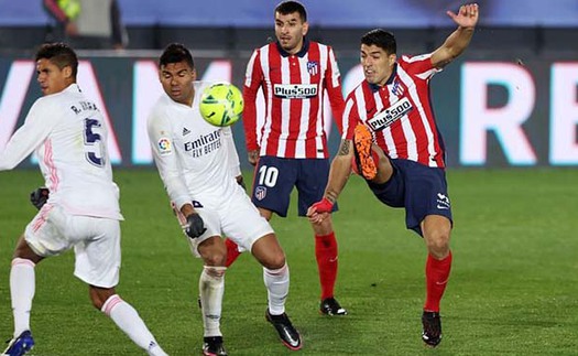 Video clip bàn thắng trận Atletico vs Real Madrid