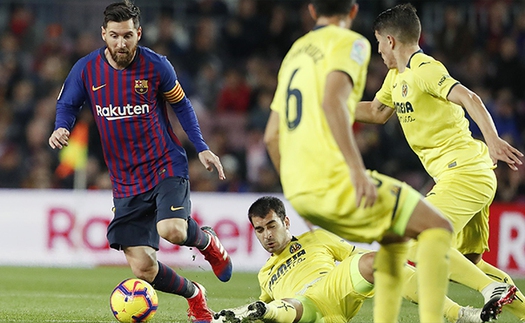 Video clip bàn thắng trận Villarreal vs Barcelona