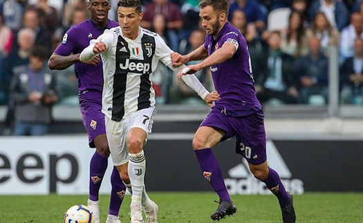 Video clip bàn thắng Fiorentina vs Juventus