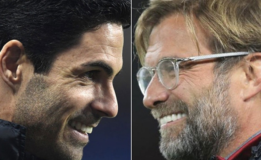 Liverpool thắng đậm Arsenal: Klopp và Arteta nói gì?