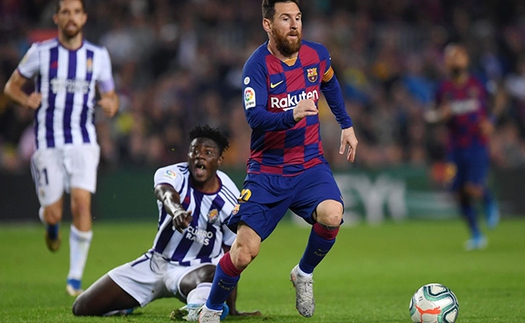 Video clip bàn thắng trận Barcelona vs Valladolid