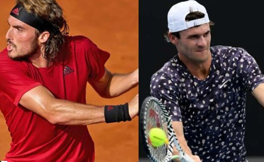 Kết quả tennis 20/5, sáng 21/5: Tsitsipas thẳng tiến, Dominic Thiem thua sốc