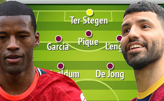 Đội hình Barcelona mùa tới: Cách mạng với Aguero, Depay, Wijnaldum và Eric Garcia