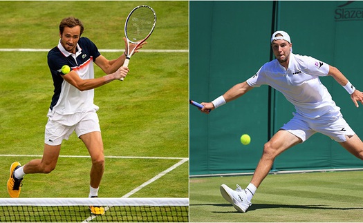 Lịch thi đấu tennis hôm nay. Medvedev, Zverev khởi động sân cỏ. TTTV, TTTV HD