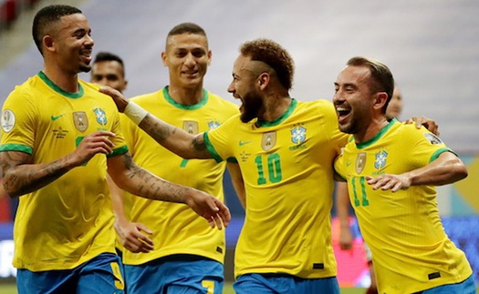 Kết quả bóng đá Copa America 2021 hôm nay: Brazil vs Peru, Colombia vs Venezuela