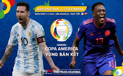 Kèo nhà cái. Soi kèo Argentina vs Colombia . Trực tiếp bóng đá Copa America 2021