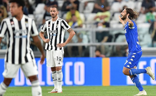 VIDEO Juventus vs Empoli, Serie A vòng 2: Clip bàn thắng highlights