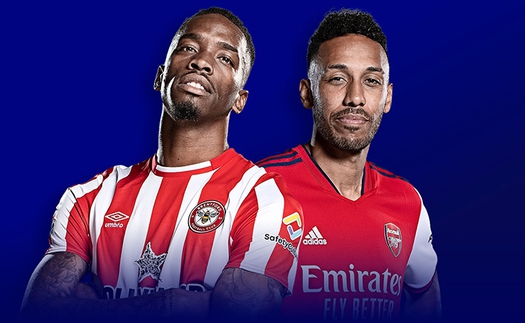 Xem trực tiếp bóng đá Brentford vs Arsenal, Ngoại hạng Anh vòng 1 trên K+PM