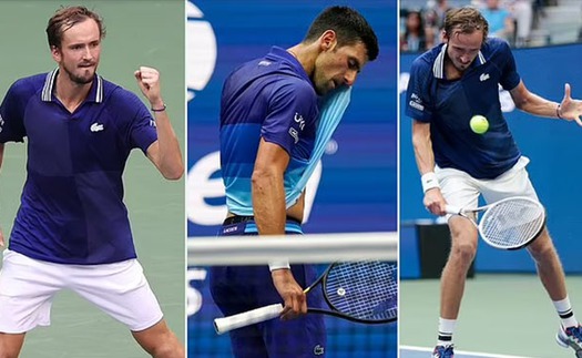 Hạ Djokovic 3-0, Medvedev vô địch US Open 2021