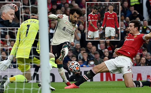 MU 0-5 Liverpool: Ronaldo bất lực, Pogba nhận thẻ đỏ, Quỷ đỏ thua cực thảm