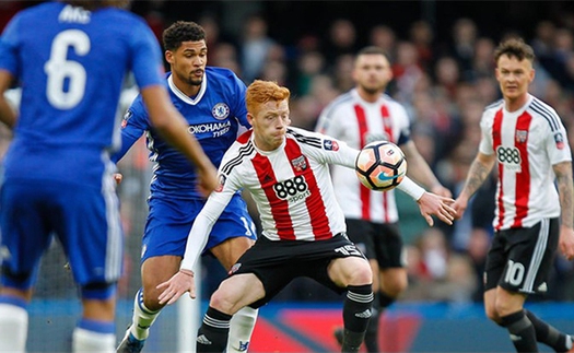 VIDEO Brentford 0-2 Chelsea, Cúp Liên đoàn Anh vòng tứ kết