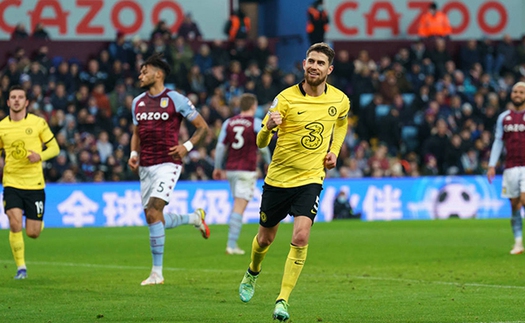 ĐIỂM NHẤN Aston Villa 1-3 Chelsea: Người hùng Jorginho, Lukaku. Chelsea bám đuổi Man City