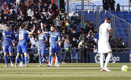 Getafe 1-0 Real Madrid: Militao mắc sai lầm, Real Madrid thua sốc đầu năm mới