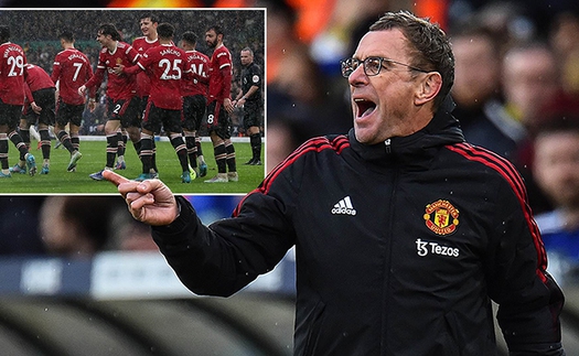 Ralf Rangnick: ‘Thắng Leeds là cách hay nhất để MU đáp trả báo chí’