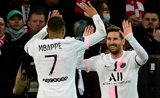 Lille 1-5 PSG: Messi giải cơn khát bàn thắng, PSG thắng đậm ĐKVĐ Ligue 1