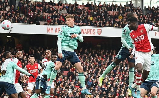 Arsenal 2-0 Leicester: Partey, Lacazette lập công, Pháo thủ trở lại Top 4