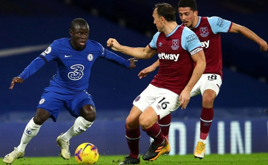 KẾT QUẢ bóng đá Chelsea 1-0 West Ham, Ngoại hạng Anh hôm nay