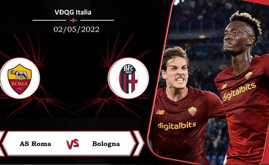 Soi kèo nhà cái Roma vs Bologna. Nhận định, dự đoán bóng đá Serie A (01h45, 2/5)