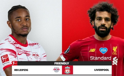 Link xem trực tiếp bóng đá Leipzig vs Liverpool, Giao hữu Hè 2022 (00h15, 22/7)