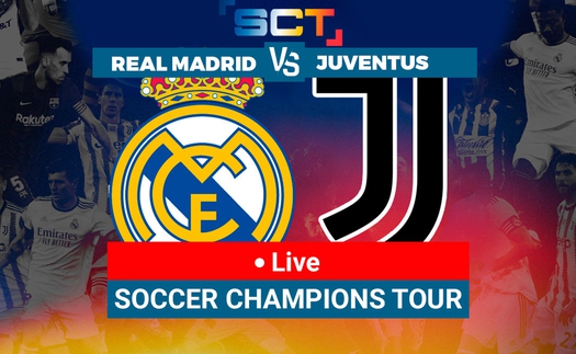 Link xem trực tiếp bóng đá Real Madrid vs Juventus, giao hữu mùa hè 2022 (9h00, 31/7)