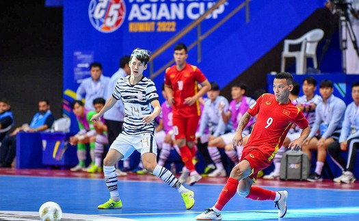 Bảng xếp hạng futsal châu Á 2022 - Bảng xếp hạng futsal Việt Nam