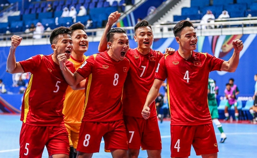 Bảng xếp hạng futsal châu Á 2022 - Bảng xếp hạng futsal Việt Nam mới nhất