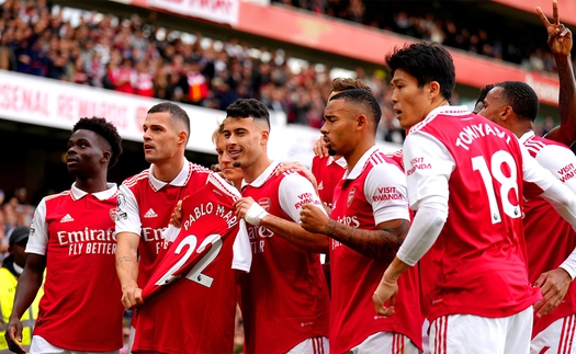 Arsenal 5-0 Nottingham Forest: Pháo nổ vang rền ở Emirates