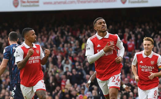 KẾT QUẢ bóng đá Arsenal 5-0 Nottingham Forest: Đại thắng 5 sao, Pháo thủ đòi lại ngôi đầu