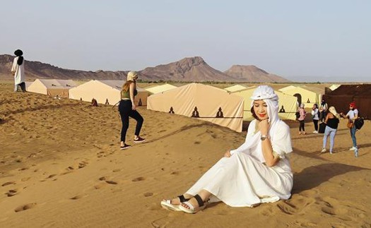 ‘Bình minh ở Sahara’ - tác phẩm du ký mới của Di Li ra mắt