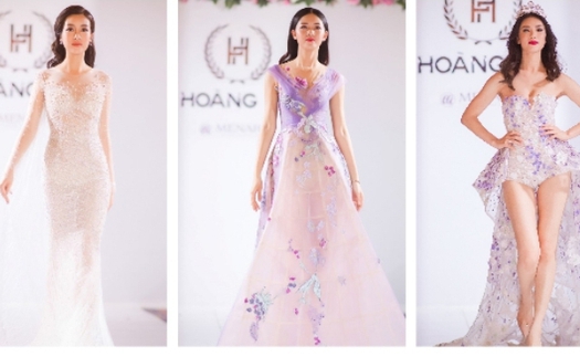 Mỹ Linh, Thanh Tú đọ catwalk với Hoa hậu Hoàn vũ 2017 ở Cannes