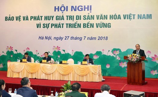 'Không hy sinh di sản vì bất kỳ lý do gì để phục vụ phát triển'