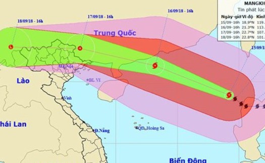 Công điện của Thủ tướng Chính phủ về việc tập trung ứng phó khẩn cấp bão số 6