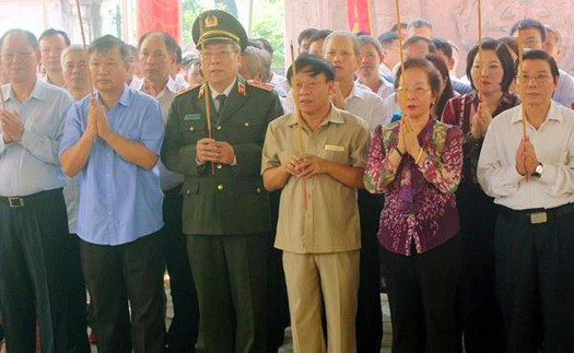 Khai hội Trần Thương và Lễ Kị Nhật Quốc Công Tiết Chế Hưng Đạo Vương Trần Quốc Tuấn