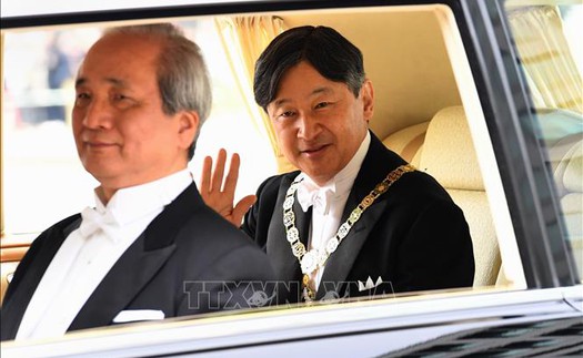 Hoàng Thái tử Naruhito lên ngôi Hoàng đế Nhật Bản với niên hiệu Reiwa