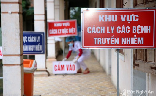 Dịch Covid-19: Nghệ An ghi nhận một ca dương tính với SARS-CoV-2